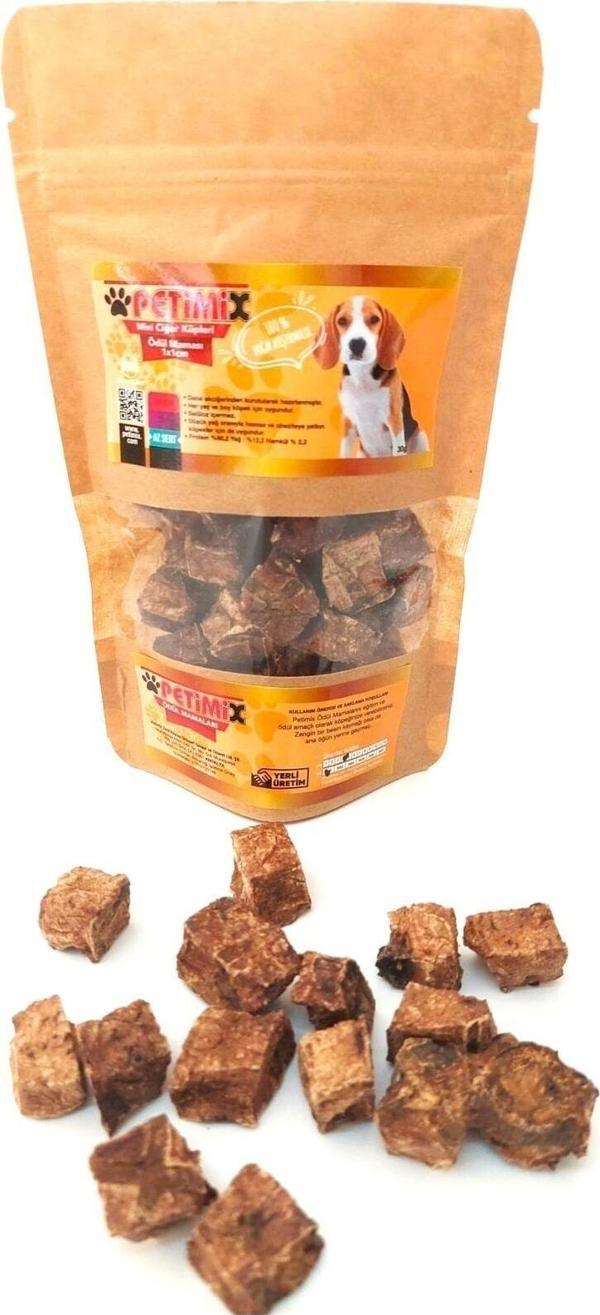 Petimix Mini Ciğer Küpleri 30G Köpek Ödül Maması - Image 1