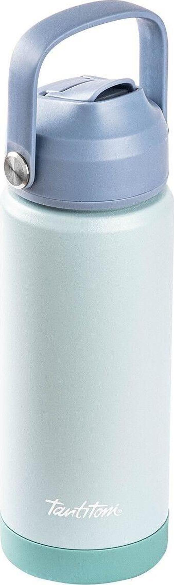 Tantitoni Tutamaçlı Paslanmaz Çelik Pipetli Termos 500ml Mavi  - Image 1