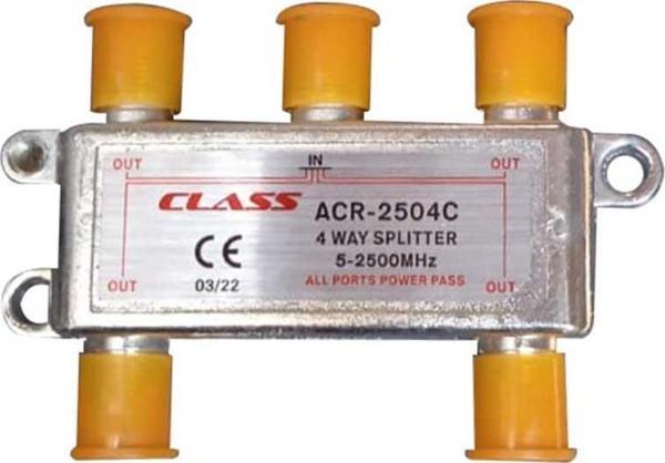 Class Acr-2504C 1-4 Splıtter 5-2500 Mhz Uydu Çanak Splitter - Image 1