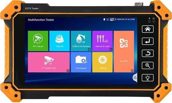 Ayt Novacom NVC-MFV56 IP-HD-TVI-CVI-AHD 5.5 İnç Android 10.0 Oled Ekran 1280x720 CCTV Kamera Test Ayarlanama Cihazı - Image 1
