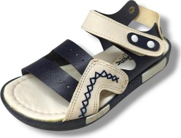 Şiringenç 3048-20 Anatomik Dikiş Cırtlı Erkek Çocuk Sandalet Laciert Beyaz 26-30 - Image 1