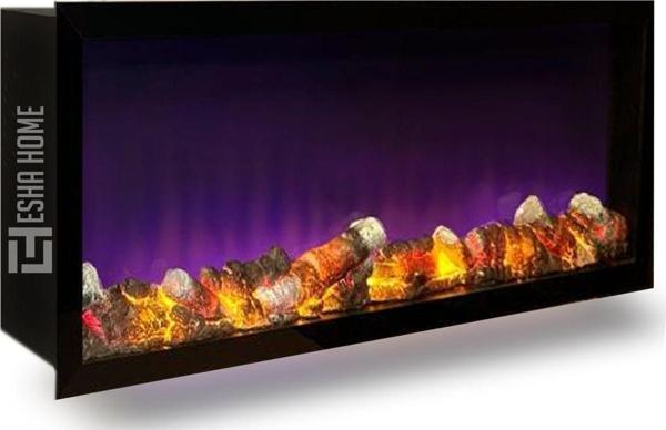 Esha Home Elektrikli Dekoratif Yapay Şömine Bluetooht Sabit Çıtırtı 150X35 X18 Cm - Image 1