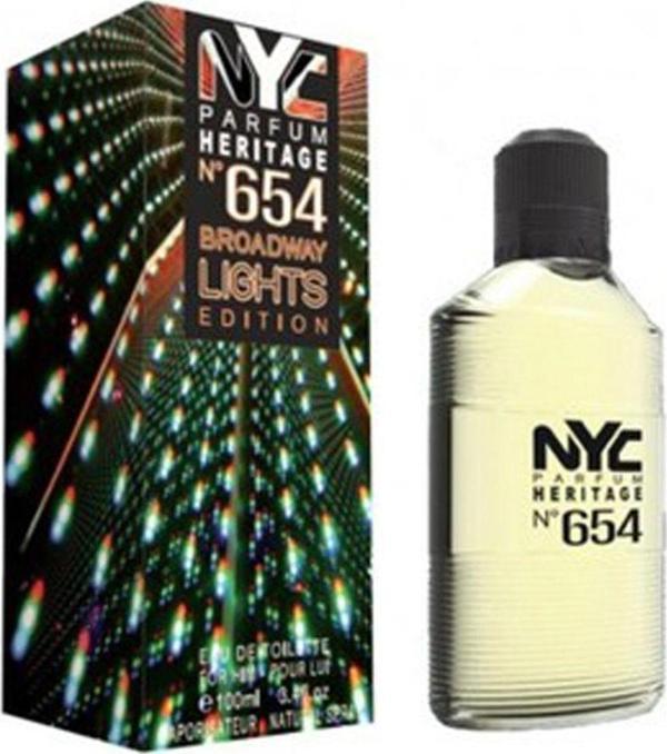 Nyc Broadway Lights Edition No:654 Edt 10  Ml Erkek Parfümü 875990006543 - Image 1