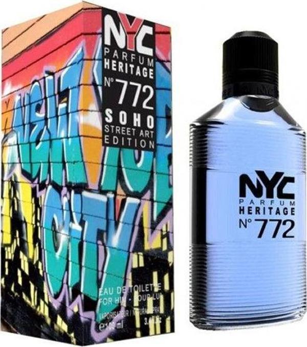 Nyc Soho Street Art Edition No: 772 Edt 100 Ml Erkek Parfümü 875990007724 - Image 1