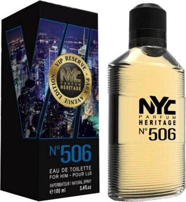 Nyc Park Avenue Vip Reserve No: 506 Edt 100 Ml Erkek Parfümü 875990005065 - Image 1