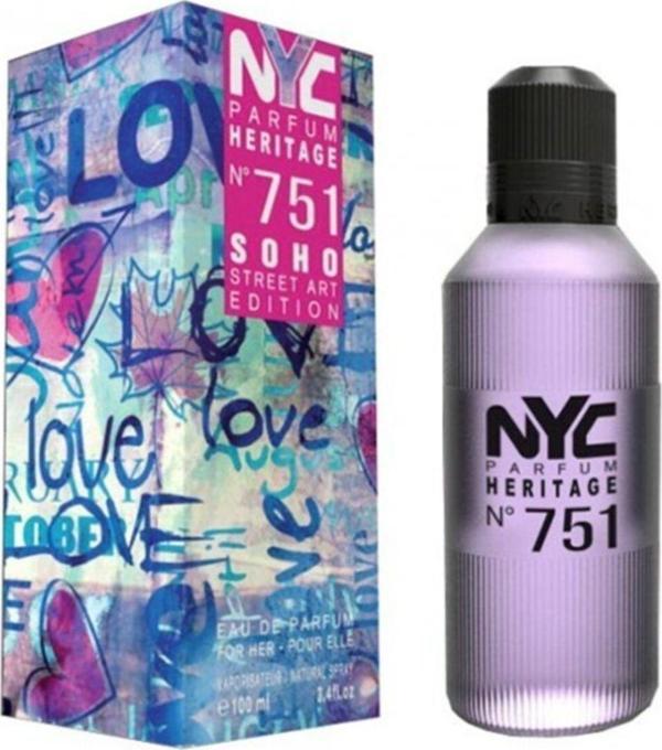 Nyc Soho Street Art Edition No: 751 Edp 100 Ml Kadın Parfümü 875990007519 - Image 1