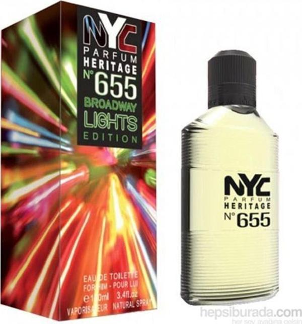 Nyc Broadway Lights Edition No:655 For Him Edt 100 Ml Erkek Parfümü 875990006550 - Image 1