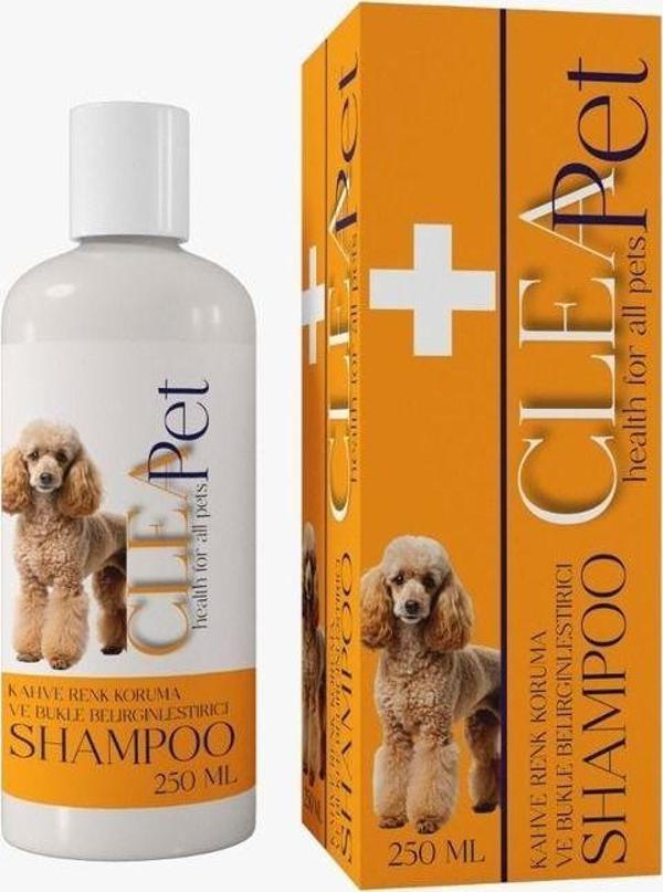 Cleapet Kahve Renk Koruma Ve Bukle Belırgınlestırıcı Sampuan 250 Ml - Image 1