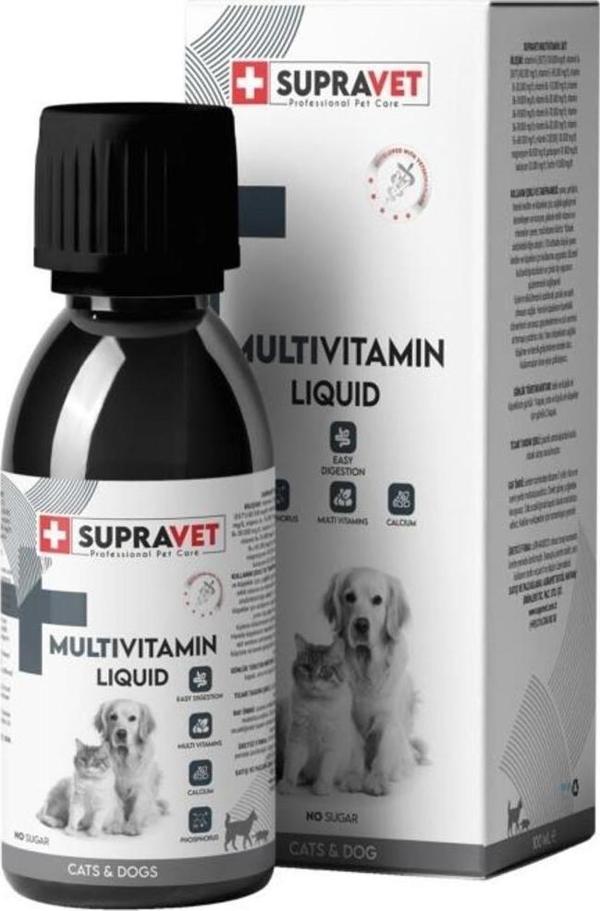 Supravet Multivitamin Kedi Ve Köpek İçin Sıvı Damla - Image 1