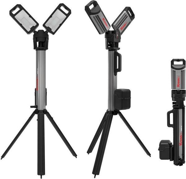Kress KUF09.9 20Volt 2000/4500 Lümen Profesyonel Kule Tipi Teleskopik Katlanabilir LED Projektör (Akü Dahil Değildir) - Image 1