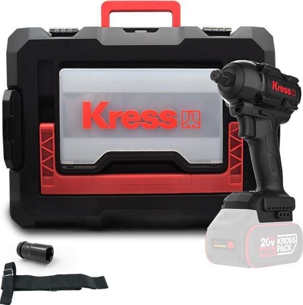 Kress KH275.91 20Volt 500Nm Kömürsüz Profesyonel Şarjlı Somun Sıkma (Akü Dahil Değildir) - Image 1