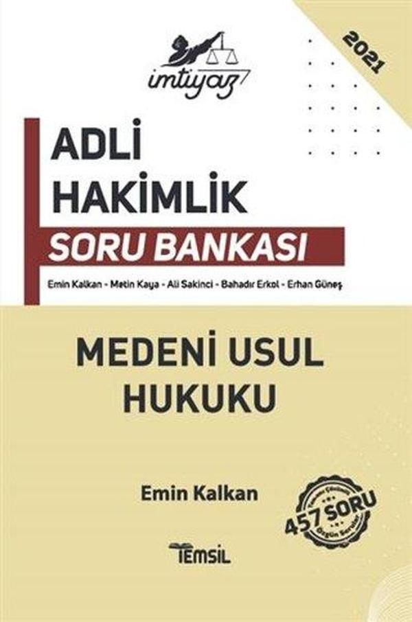 2021 Adli Hakimlik Soru Bankası - Medenİ Usul Hukuku - Temsil Kitap - Image 1