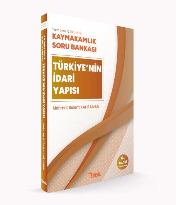 Türkiye'nin İdari Yapısı - Tamamı Çözümlü Kaymakamlık Soru Bankası - Temsil Kitap - Image 1