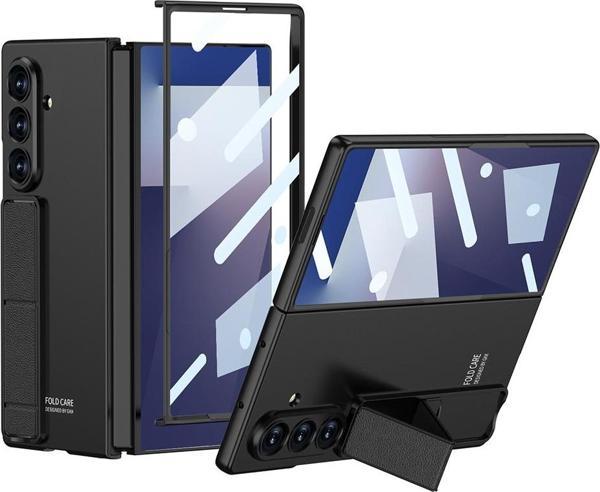 Galaxy Z Fold 7 Kılıf Standlı Kıpta Qstand Kapak - Image 1