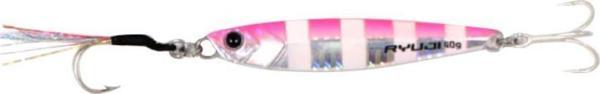 RYUJI JIG KING 60GR PINK ZEBRA GLOW - Image 1