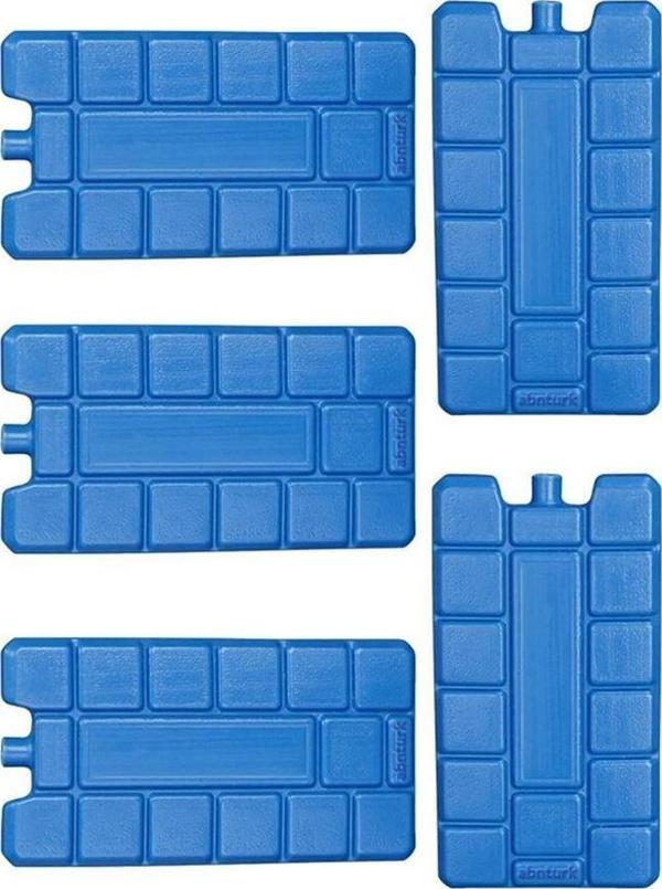 5 Adet Kaset Termos Buz Aküsü Extra Soğutma Özellikli Jel Sıvılı 400ml 60 Saat Koruma CE Belgeli - Image 1