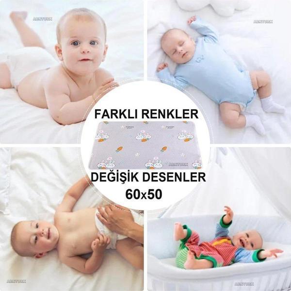 5 Adet Bebek Bezi Değiştirme Şiltesi Su Geçirmez Çift Katlı Yıkanan Tekrar Kullanılan Yatak Örtüsü Çocuk Çiş Yatak Örtüsü, İdrar ve Ter Koruması - Image 1