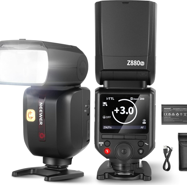 NEEWER Z880-N TTL TEPE FLAŞI-NİKON - Image 1