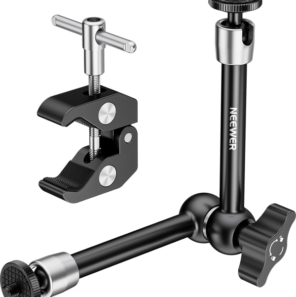 NEEWER 9.8 INCHES ADJUSTABLE ARTICULATING MAGIC ARM - Image 1