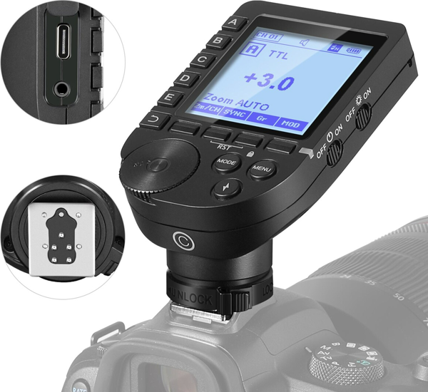 Neewer QPRO-C TTL Wireless Tetikleyici (Canon) - Image 1