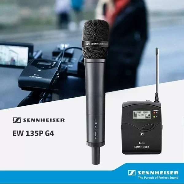 Sennheiser  Kablosuz El Mikrofonu EW-135P G4 - Image 1