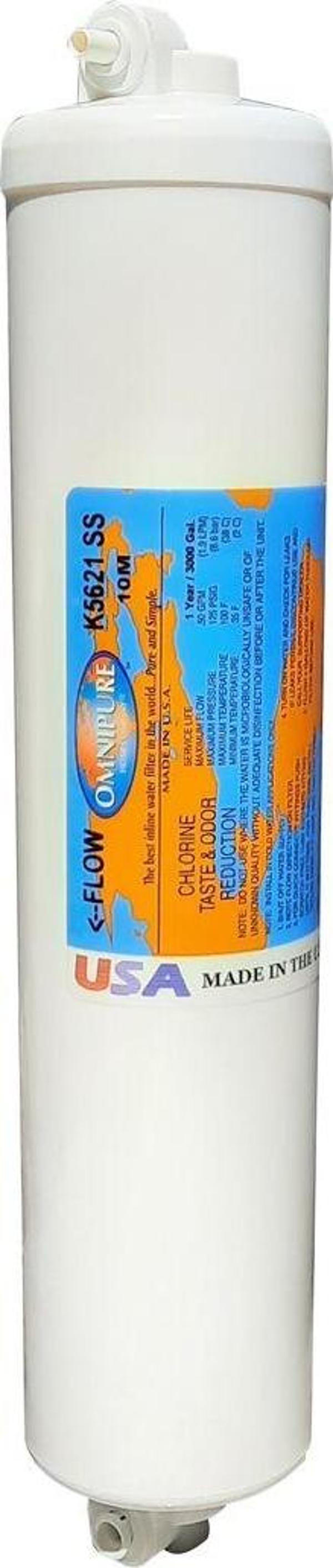Omnipure Su Arıtma Cihazı Filtresi K5621 12 İnch Karbon Filtre - Image 1