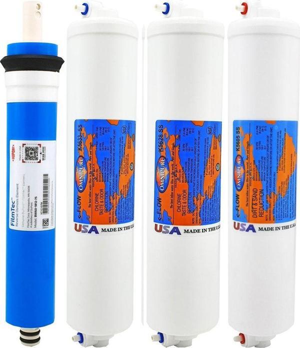 Spring Water Omnipure 56 Serisi 4'Lü Filtre Seti Distiribütör Garantisiyle - Image 1