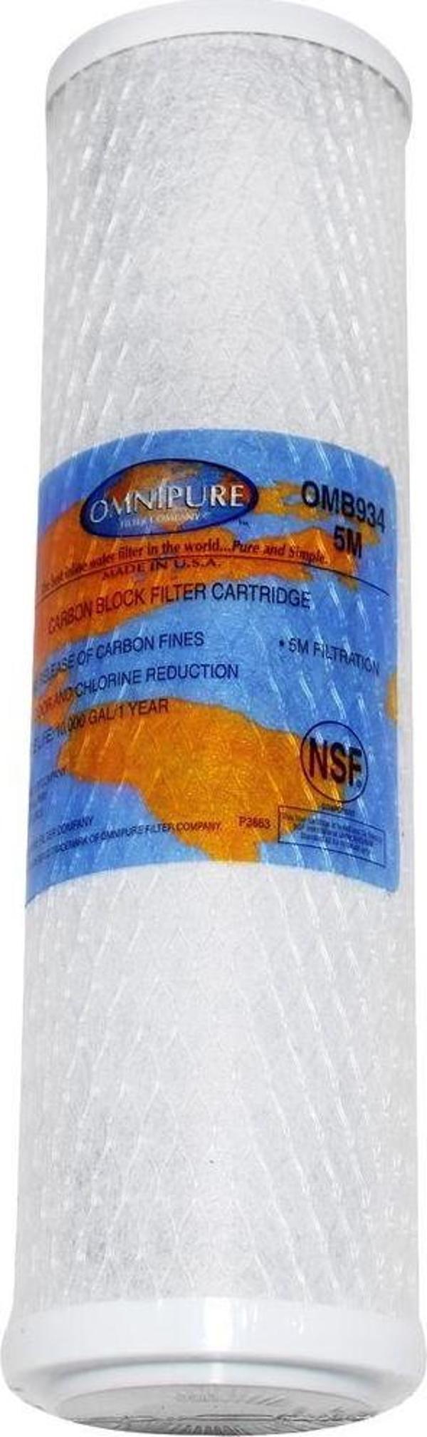 Omnipure Yüksek Kalite Amerikan Ürünü Omb934 Açık Cihaz Su Arıtma Karbon Filtresi - Image 1