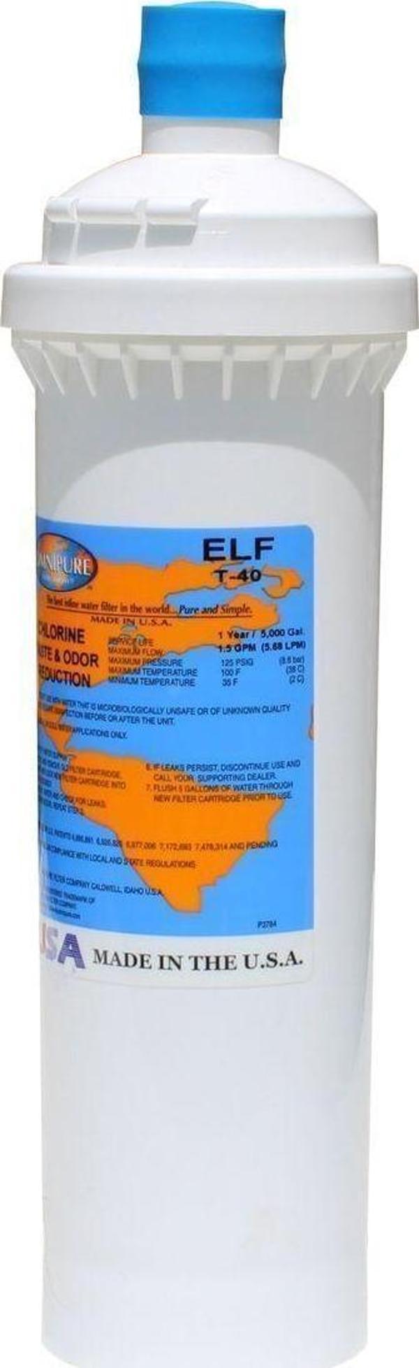 Omnipure Elf Aktif Karbon Su Arıtma Cihazı Filtresi 12 Inch - Image 1