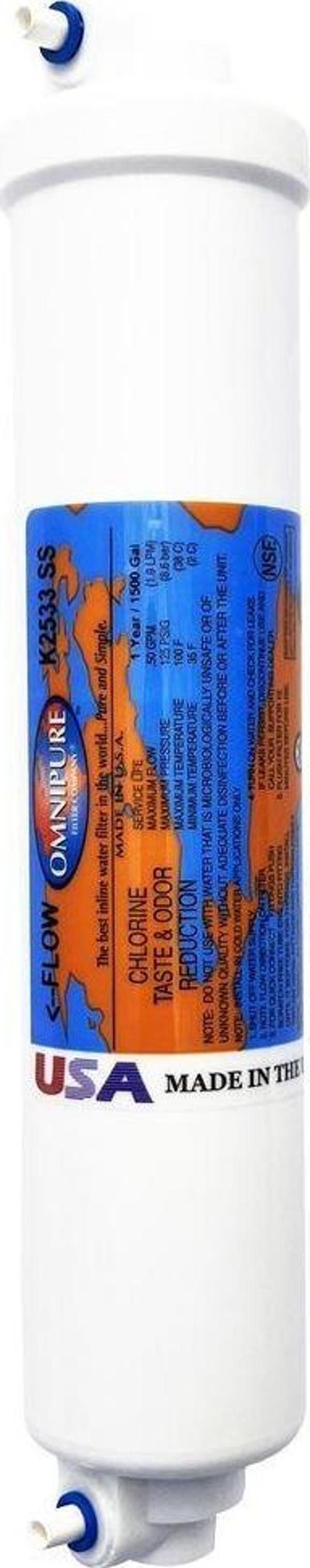Omnipure K2533 %100 Usa Post Karbon Su Arıtma Filtresi - Image 1