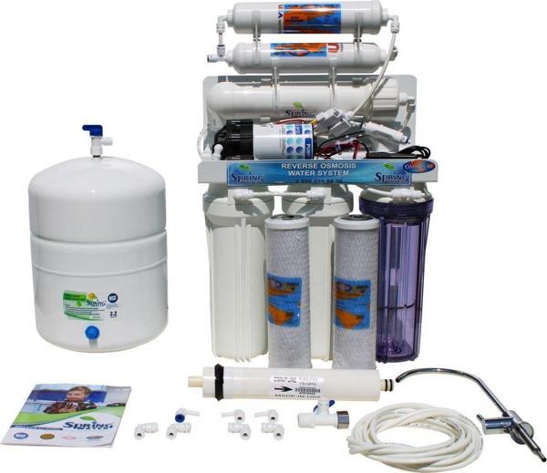 Omnipure Ters Ozmoz Premium Filtreli Açık Kasa 8 Litre Pompalı Su Arıtma Cihazı - Image 1