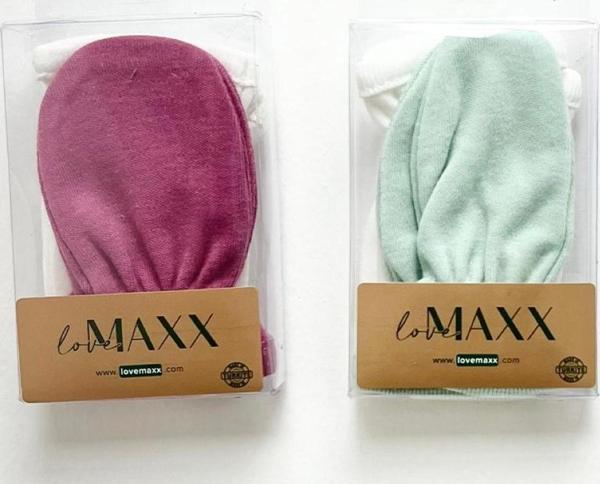 LOVEMAXX KIZ İKİLİ ELDİVEN SET Yeşil - Image 1