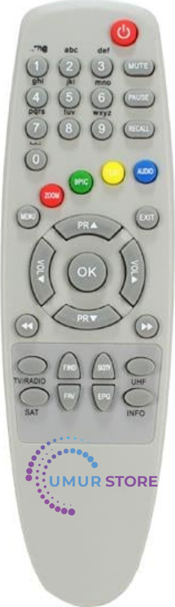 Starsat X501 Uydu Alıcı Kumandası - Image 1