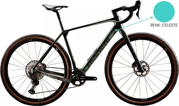 Bianchi Arcadex Pro GRX820/822 48 Kadro Gravel Bisiklet - Image 1