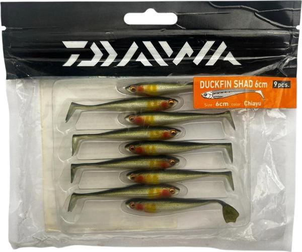 Daiwa Prorex Duckfin Shad 6cm 9 Adet Silikon Yem Wakasagi - Image 1