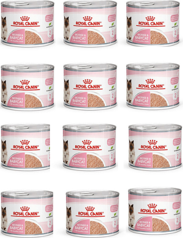 Royal Canin Mother & Babycat Yavru Kedi Konservesi 195 Gr x 12 Adet - Image 1