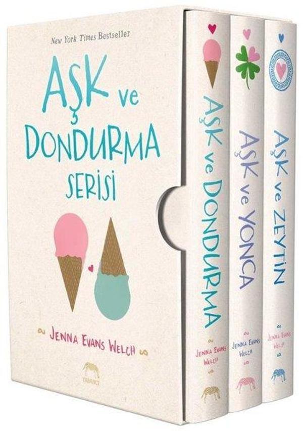 Aşk ve Dondurma Serisi Kutulu Seti - 3 Kitap Takım - Yabancı - Image 1