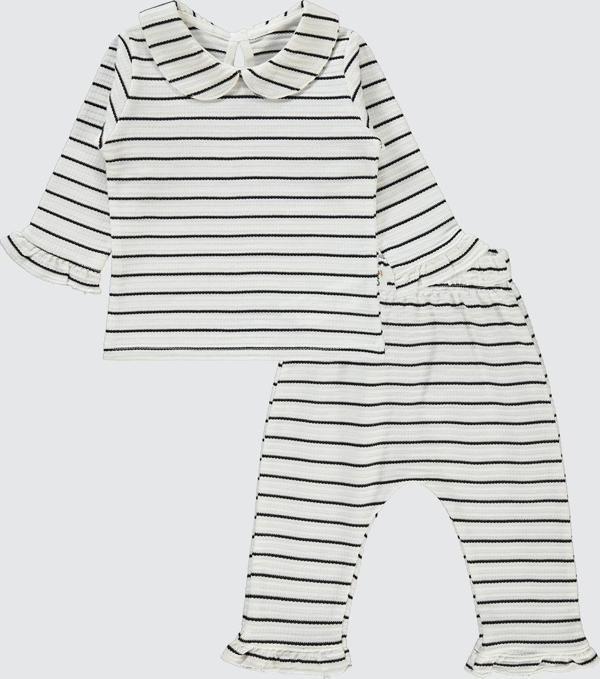 Civil Baby Kız Bebek Takım 6-18 Ay Ekru - Image 1