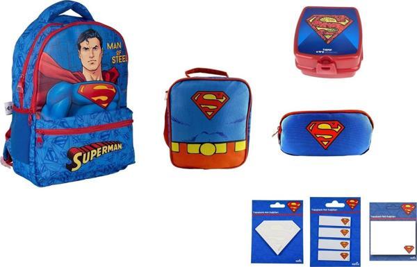 SUPERMAN Okul Çantası SETİ(7 PARÇA) - Image 1