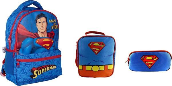 SUPERMAN Okul Çantası SETİ (3 PARÇA) - Image 1