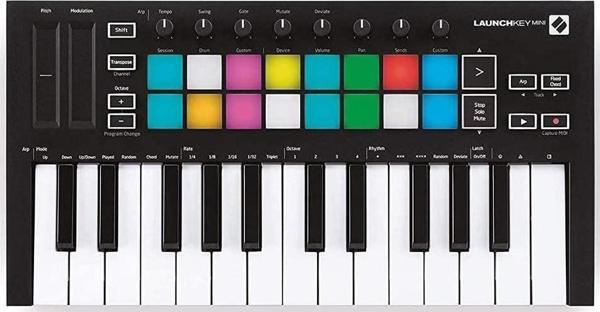 Launchkey Mini MK3 Midi Klavye - Image 1