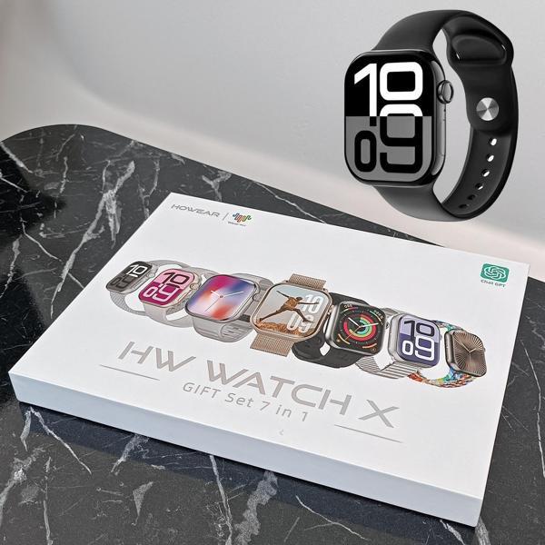 GA45 AMOLED Ekran CHAT GPT Akıllı Saat 7 Kordonlu Wearfit Pro ile Sistem Güncellemesi Alır 10-15 Gün Pil Ömrü i-Phone Android Uyumlu - Image 1