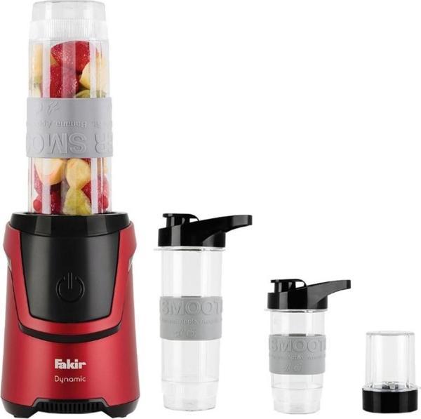Fakir Dynamic Kişisel Smoothie 2 in 1 600W Öğütücü Kırmızı Blender - Image 1