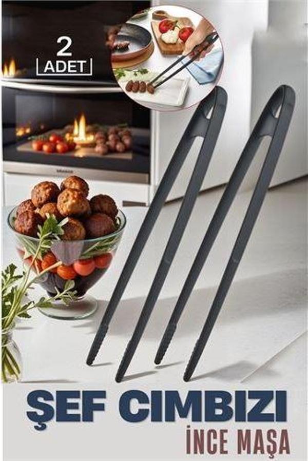 ModaCar Şef Cımbızı İnce Maşa Kragness Design - Image 1