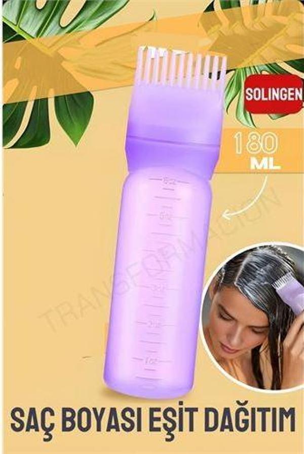 ModaCar  Saç Boyası Eşit Dağıtım Şişesi Doldurulabilir Taraklı Aplikatör  Solingen Professional - Image 1