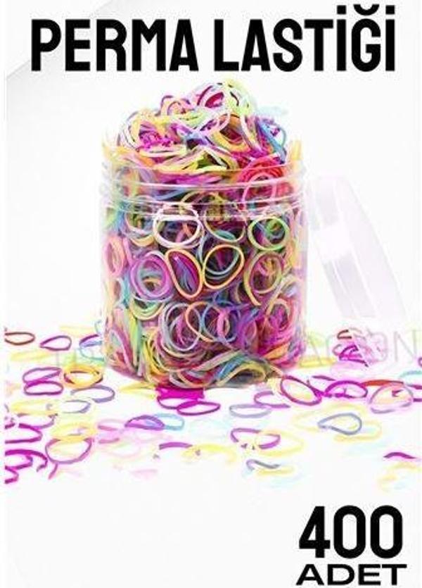 ModaCar Perma Lastiği İnce 400 ADET RENKLİ - Image 1