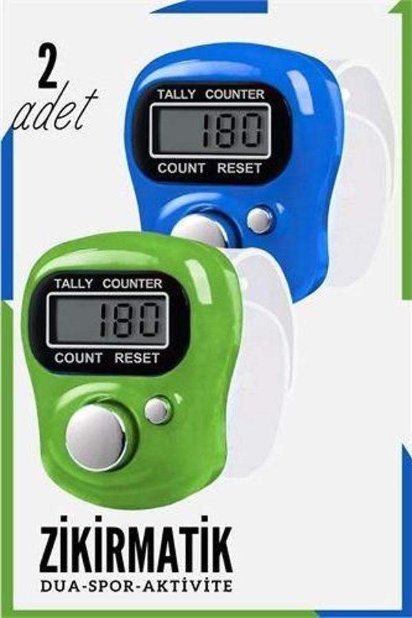 ModaCar Zikirmatik Dijital Parmak Sayacı Sıfırlanabilir 5 Haneli LCD Ekran 2 ADET - Image 1