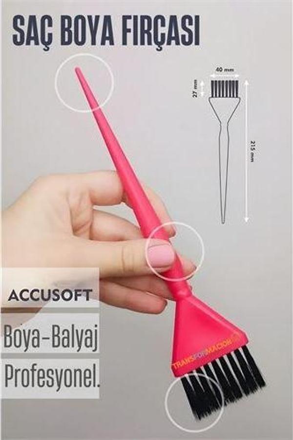 ModaCar Dar Uçlu Saç Boya Fırçası Balyaj Fırçası Professional - Image 1