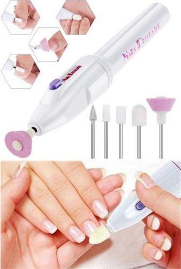 ModaCar Manikür Pedikür Tırnak Törpü Seti Pilli - Image 1