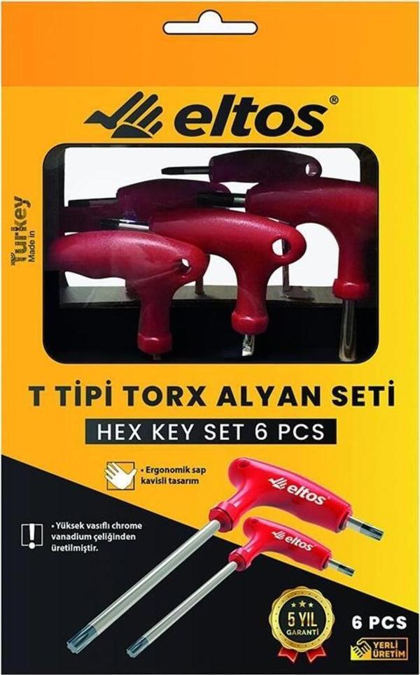 Eltos T Alyan Seti Torx 6 Prç. Ttas006 - Image 1